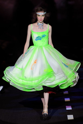 Illustration for article titled Betsey Johnson's Show Is Over-The-Top, Per Usual